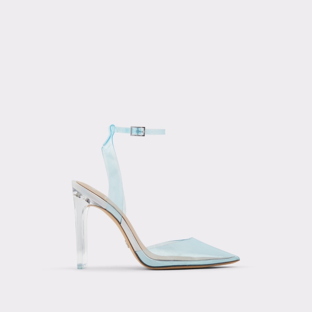 Cinderella Light Blue Glass Slippers heels